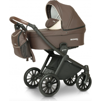 Коляска детская VERDI Babies Sonic Plus 3в1 коричневый Коляска детская VERDI Babies Sonic Plus 3в1 коричневый