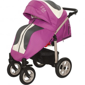 Коляска VERDI Babies Fox, без сумки, розовая Коляска VERDI Babies Fox, без сумки, розовая