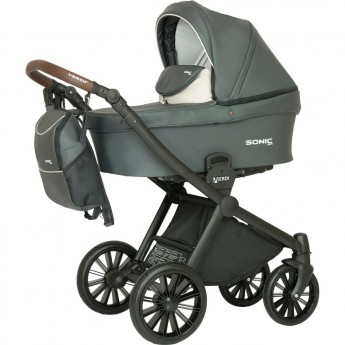 Коляска VERDI Babies Sonic Soft 3 в 1, серая Коляска VERDI Babies Sonic Soft 3 в 1, серая
