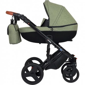 Коляска VERDI Mirage 3 в 1, светло-зелый с текстурой льна Коляска VERDI Mirage 3 в 1, светло-зелый с текстурой льна