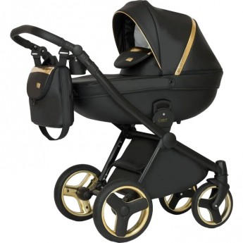 Коляска VERDI Mirage Soft 3 в 1, черный с золотом Коляска VERDI Mirage Soft 3 в 1, черный с золотом