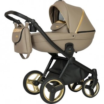 Коляска VERDI Mirage Soft 3 в 1, светло-бежевый с золотым Коляска VERDI Mirage Soft 3 в 1, светло-бежевый с золотым
